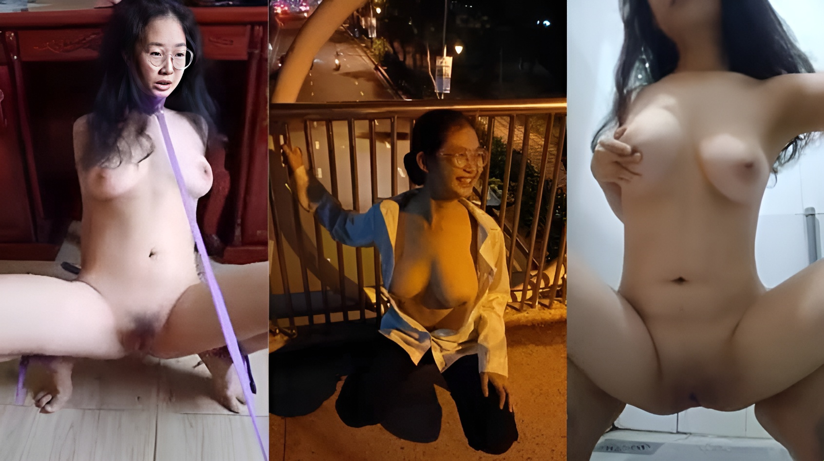 Masturbation d'une étudiante à lunettes et cheveux ébouriffés....